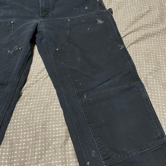 Vintage Carhartt Distressed Faded Double Knee Pants - Picture 3 of 10